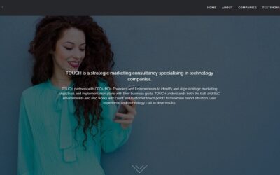 Touch Marketing Web Design Project